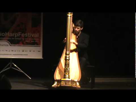 Josh Layne plays "The Moldau" - live at the Rio Harp Festival, 2014