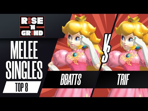 Bbatts (Peach) vs Trif (Peach) - Melee Singles Winners Semis - Rise N Grind 2023