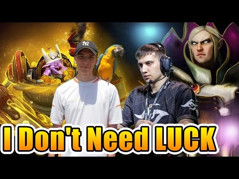 Arteezy Dota 2 [Invoker] vs BadMan - I Don't Need LUCK