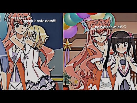 Maria being a lovely mom to S.O.N.G Members | Symphogear