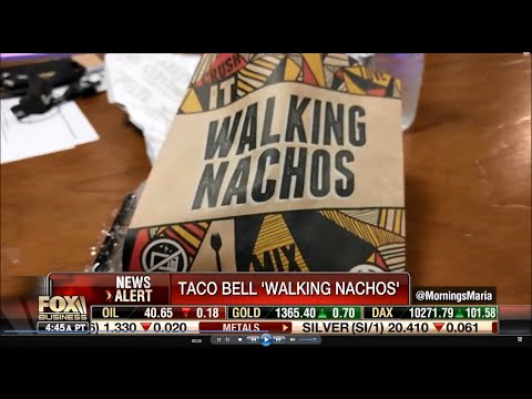 08-04-16 Kat Timpf on Mornings with Maria - Taco Bell Walking Nachos