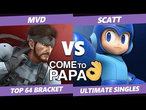CtP3 SSBU - MVD (Snake) Vs. ScAtt (Mega Man) Smash Ultimate Tournament Top 32