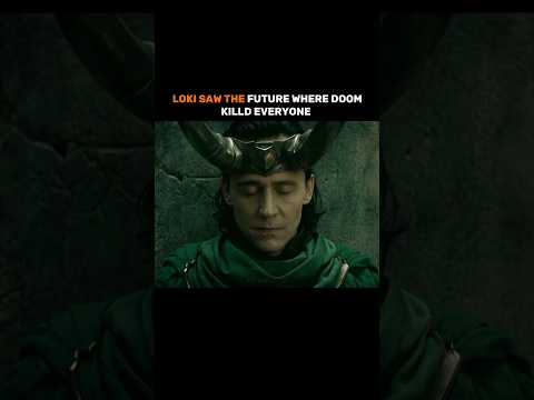 Loki Saw Doom Kill*d everyone ☠️?? | Loki saw the future of Avengers doomsday #marvel #doom