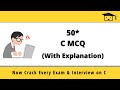 All C Programming MCQ Questions & Answers