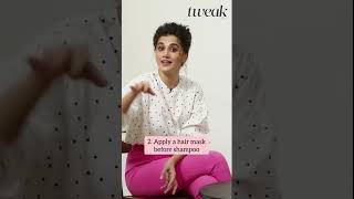 Taapsee Pannu’s curly haircare secrets 🤫 | Tweak India