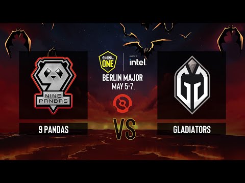 Dota2 - 9 Pandas vs Gladiators - Game 2 - ESL One Berlin 2023 - Group A