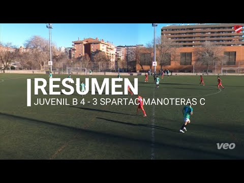 RESUMEN PARTIDAZO  JUVENIL B - SPARTAC MANOTERAS C