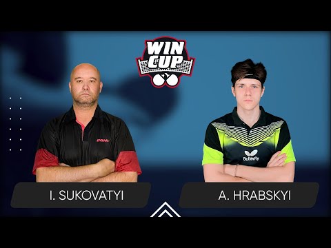 00:15 Ihor Sukovatyi  - Andrii Hrabskyi West 6 WIN CUP 01.02.2024 | TABLE TENNIS WINCUP