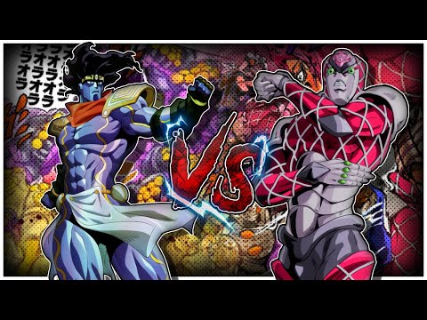 Star Platinum vs King Crimson | Time Stop vs Time Skip