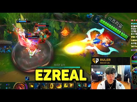 GenG Ruler Stream Ezreal vs Challenger Corki Adc - Engsub