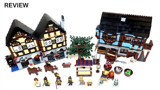 preview picture of video 'LEGO Castle (Fantasy Era) - Medieval Market Village - Review - Set: 10193'