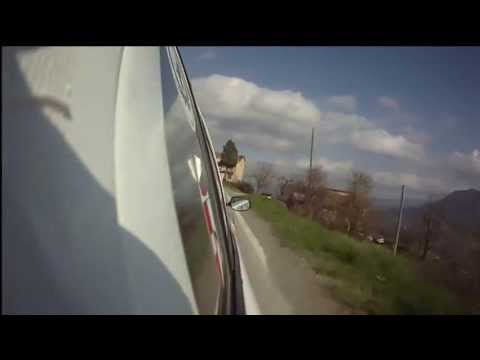 CameraCar Rally Ronde Colli Piacentini 2013 Bellotti - Ratnayake Skoda Fabia Wrc Rischio con toccata