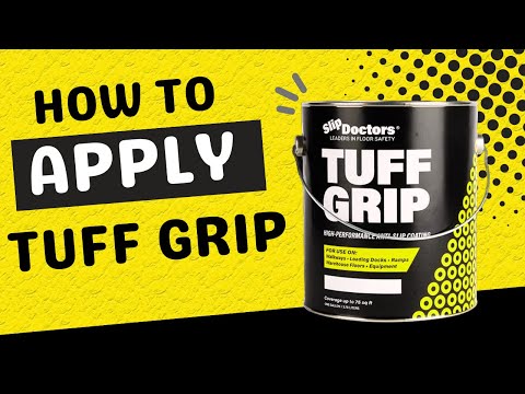 How to Apply Tuff Grip Extreme Non-Skid Paint