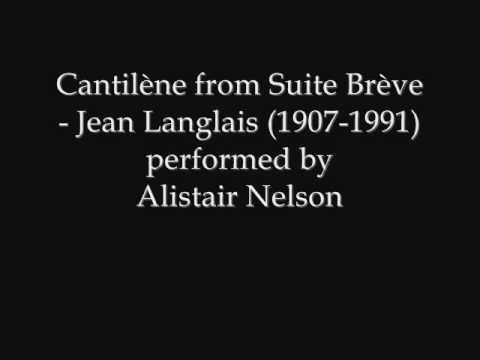 Cantilène - Jean Langlais