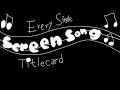 Every Single Fleischer Screen Songs Titlecards