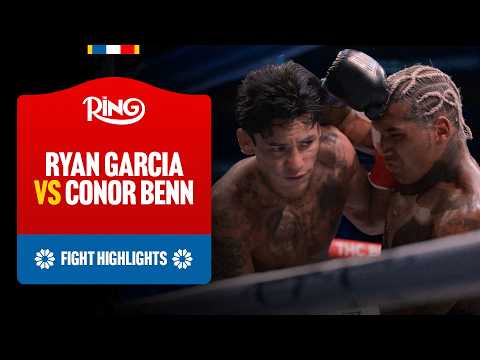 Ryan García fulmina a Conor Benn en solo dos rounds