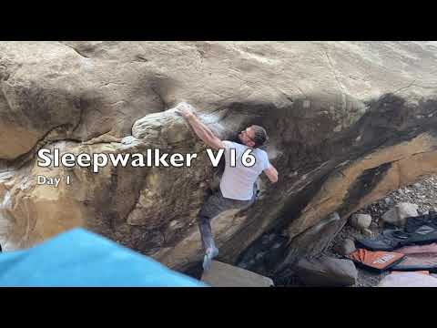 Sleepwalker (V16) and others in Red Rocks 2021!