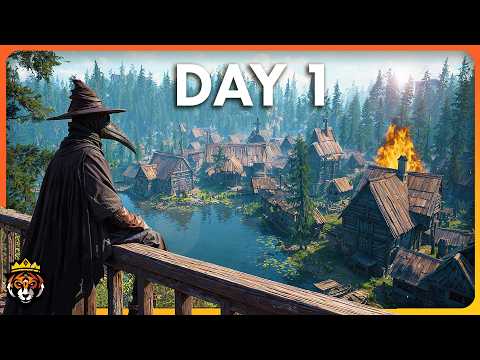 DAY 1 in this NEW Medieval Survival Game... with a TWIST