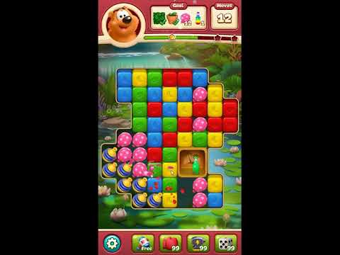 Toon Blast Level 7105 - NO BOOSTERS 🐻🐺🐱 | SKILLGAMING ✔️