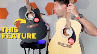 Video thumbnail for How To Choose? Fender FA-25 vs FA-115 Acoustic Guitars by Toolsdoctor