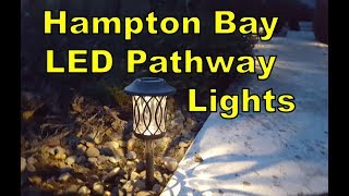 Hampton Bay Solar LED Pathway Lights (Home Depot)