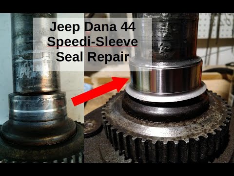 Installing a Speedi-Sleeve on a Dana 44 axle