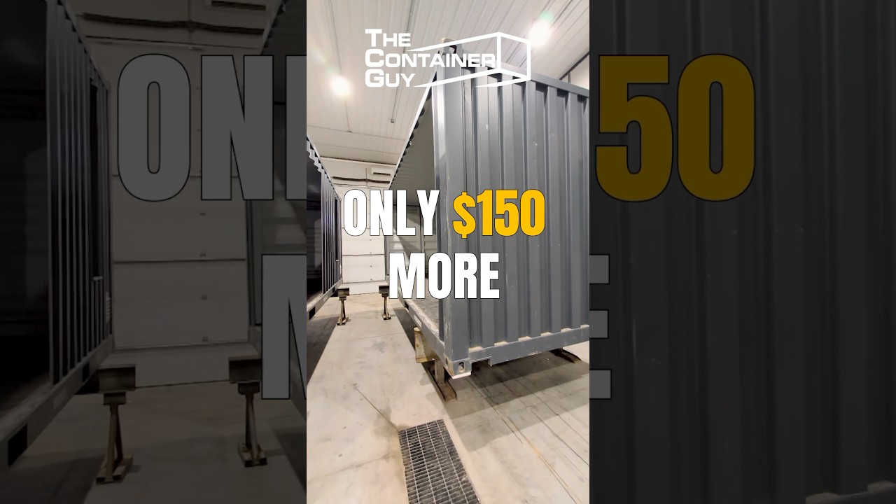 How Shipping Containers SHOULD Be Made