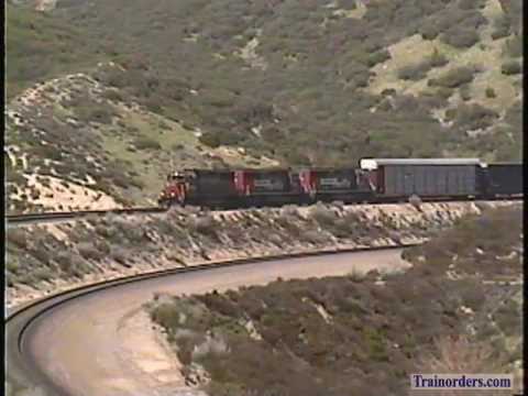 Classic Railroad Series 136 - Action at Sullivans Curve and Canyon 1996