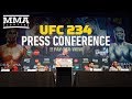 UFC 234 Pre-Fight Press Conference - MMA Fighting