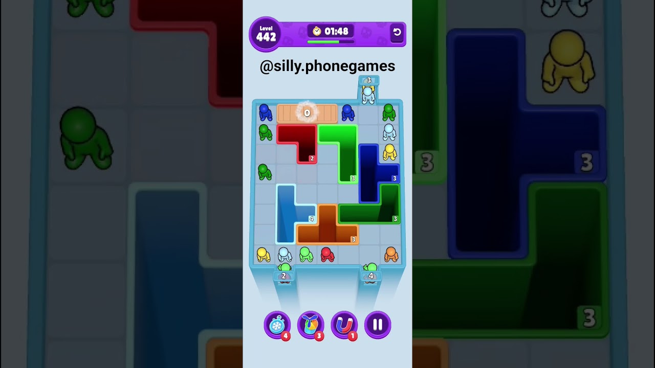 Drop Away Level 442 Walkthrough Solution