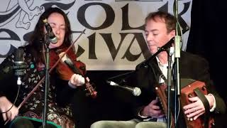 Dermot Byrne & Yvonne Casey - 38th Cork Folk Festival - An Spailpin Fánach , Cork,Ireland. 01.10.17.