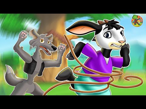 Le Loup et les Sept Chevreaux - Aventure à La Ferme | KONDOSAN en Français - Contes de Fées Français