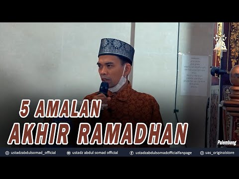 5 AMALAN AKHIR RAMADHAN Taqmir.com