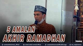 Ceramah Di Akhir Bulan Ramadhan