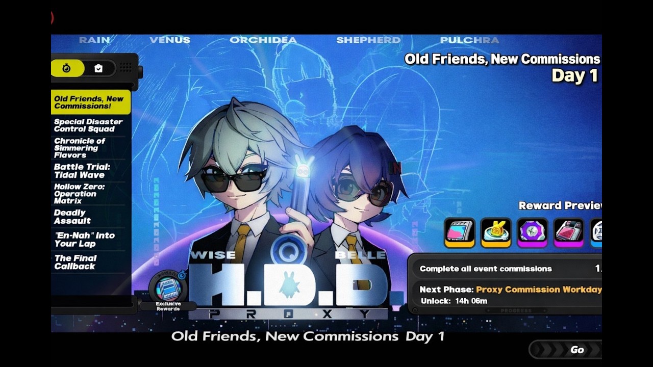 Old Friends, New Commissions Day 1 Event Guide | Full Walkthrough & Rewards【Zenless Zone Zero】