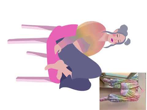 Space Bun Girl Illustration Timelapse