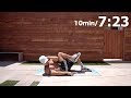 【2日に1回】腹筋が痩せ割れて行く史上最強10分間の腹筋 | Absolutely effective 6 PACK workout