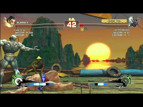 [Honda] o wa re jp vs Id POONGKO [Seth] SSF4 Arcade Edition V.2012