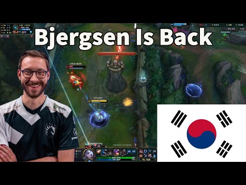 TL Bjergsen Is Back IN FORM And Smurfing On Zoe In Korean Solo Queue!!