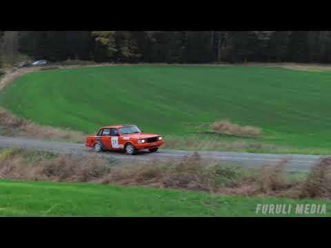 Aurskog Høland Rally 2020 - Kim Anders Nyhus/Anders Wangen (Volvo 240 National)