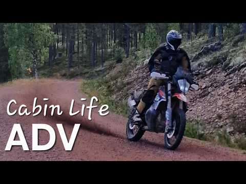 Cabin Life, Motorcycle Adventure With Friends - Siljansnäs, Dalarna in Sweden