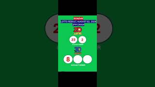 LOTTO RESULTS 3D LOTTO, EZ2 LOTTO, 2PM DRAW, AUGUST 02, 2026@LottoResultTV15K