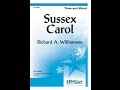 Sussex Carol (3pt Mixed) - Richard A Williamson