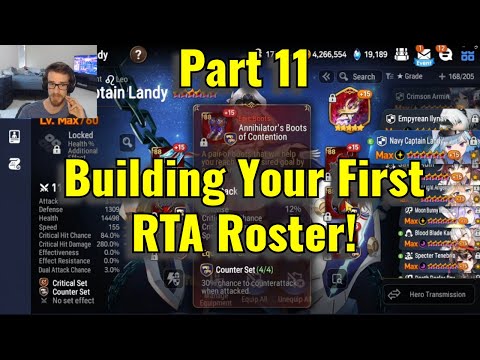 Epic Seven Beginner Guide Part 11 - Building Your First RTA Roster!