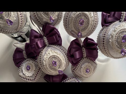 Ёлочные игрушки своими руками ???. DYI Christmas balls ???