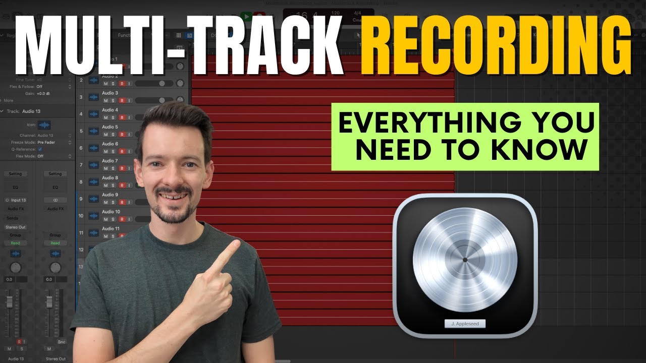 Logic Pro | Learn MULTI-TRACK Recording In 11 Minutes