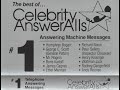 Celebrity AnswerAlls - Best of #1 - Answering Machine Messages cassette 1982-1983