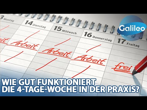 Mehr Freizeit für einen stressigeren Arbeitsalltag - Funktioniert die 4-Tage-Woche?