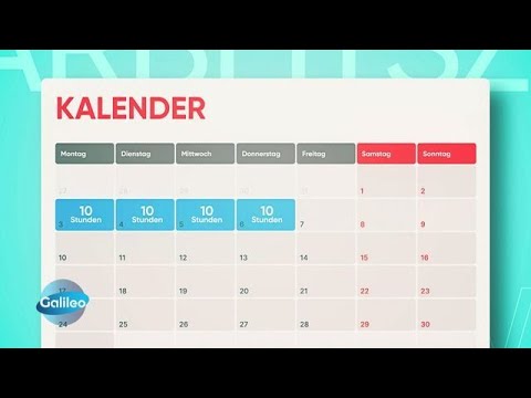 Mehr Freizeit für einen stressigeren Arbeitsalltag - Funktioniert die 4-Tage-Woche?