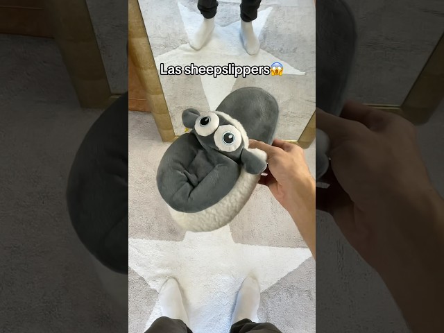 Vídeo relacionado con Onmygogo 3D Novedad Pantuflas para mujer y hombre, zapatillas de invierno de felpa con diseño de animales (37-40 EU, ovejas)